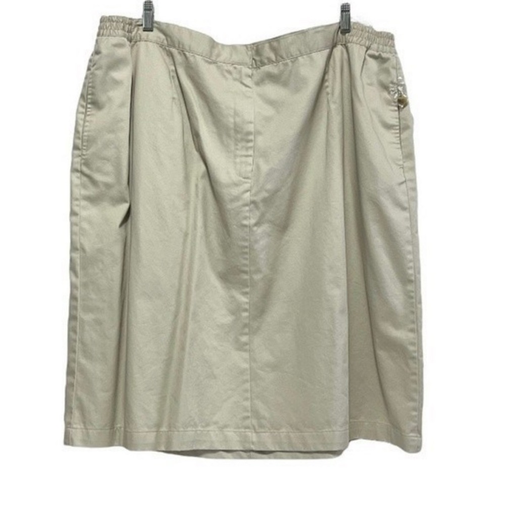 White‎ Stag Woman’s Khaki Skirt Size 26W - Picture 2 of 5